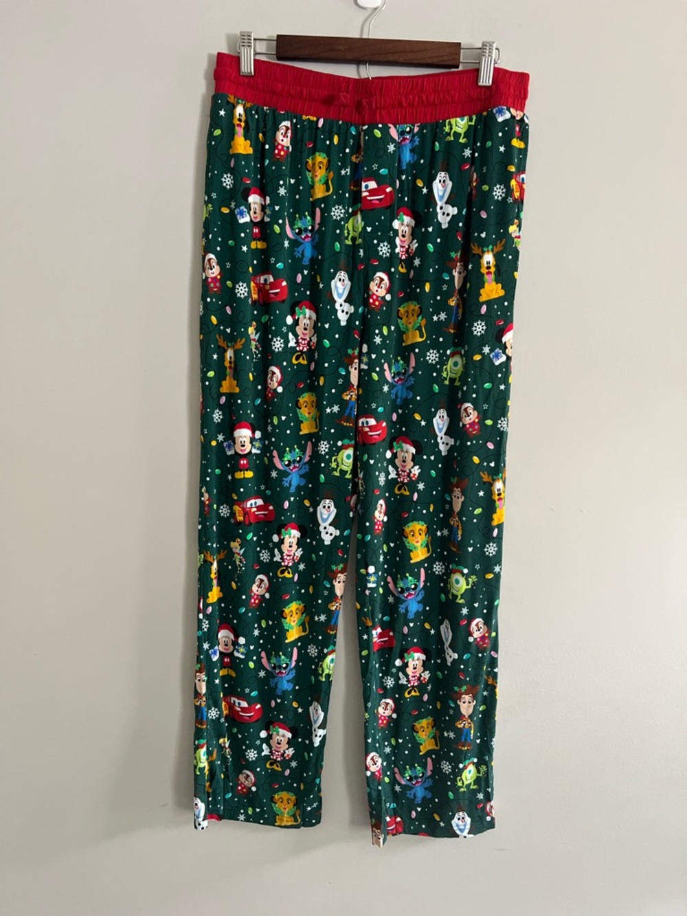 Little Sleepies Disney Christmas Parade Men’s Pajama Bottoms Size XL